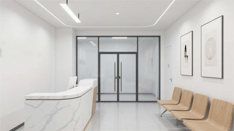 合肥醫(yī)院設(shè)計(jì)：口腔診療空間方案，簡(jiǎn)約化專(zhuān)業(yè)氛圍