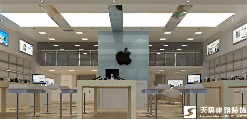 合肥蘋果專賣店設(shè)計(jì)裝修風(fēng)格，專賣店裝修，專賣店設(shè)計(jì)