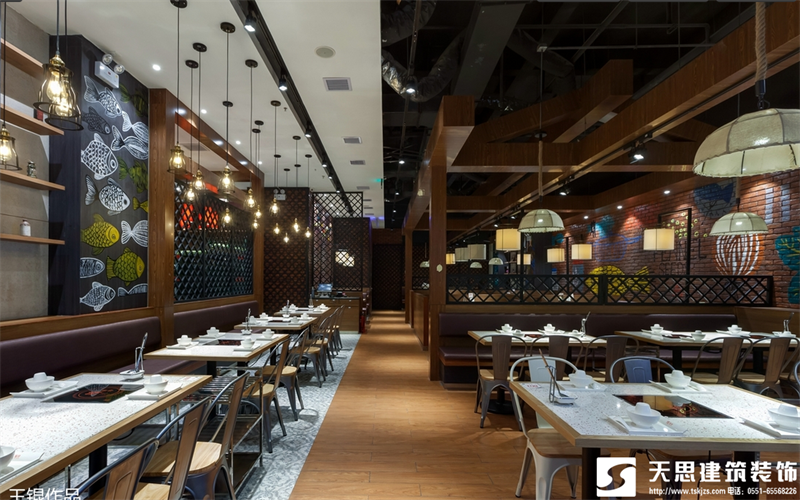 合肥火鍋店設(shè)計裝修應(yīng)該注意的事項，火鍋店效果圖，火鍋店裝飾設(shè)計，火鍋店設(shè)計